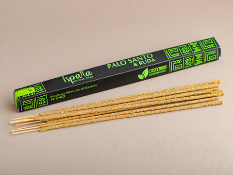 Kadzidło ISPALLA Palo Santo i Ruda, 10 szt. (15 g.)