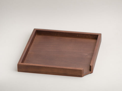 Deska do krojenia Pu Erh tea cake, drzewo wenge, 24x24x3 cm