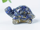 Żółw, figurka herbaciana, żywica, 5x2 cm