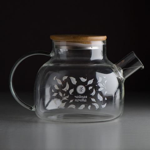 Kettle #1269, "Pomegranate" from "Tea Mail", 800 ml, fire glass