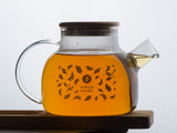 Kettle #1269, "Pomegranate" from "Tea Mail", 800 ml, fire glass