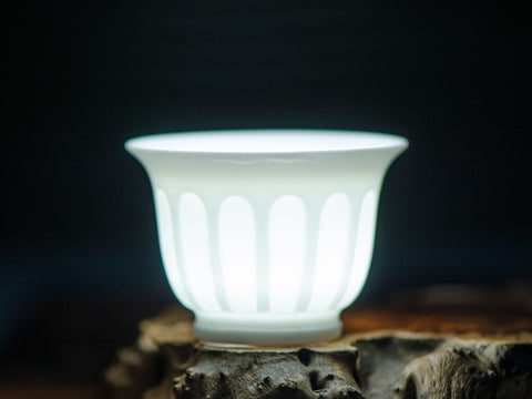 Tea bowl #1956, porcelain, 55 ml