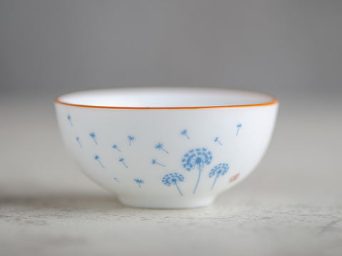 Czarka #2138 "Dmuchawce”, 50 ml, porcelana
