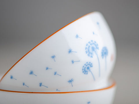 Czarka #2138 "Dmuchawce”, 50 ml, porcelana