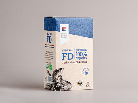 Yerba Mate Fede Rico Organico, Terere, Paraguay