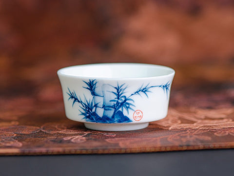 Tea bowl #2174, porcelain, 40 ml