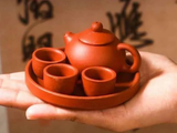 Mini Xishi set, tea figurine, clay