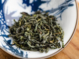 Ye Sheng Mao Jian (Hunan green tea), 15 pieces of 2 g each.