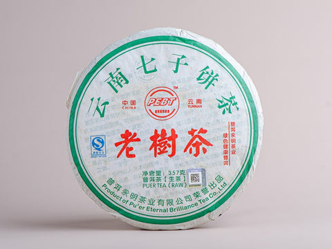 Sheng Pu Erh Lao Shu Cha, 2008, 357gr.