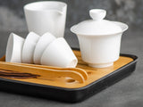 Camping set (tea ceremony set) #121, porcelain, 9 PCS.