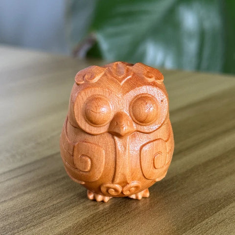 Сова, фигурка для чайника, дерево, 5 см