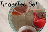 "TinderTea Set" tea set for beginners.